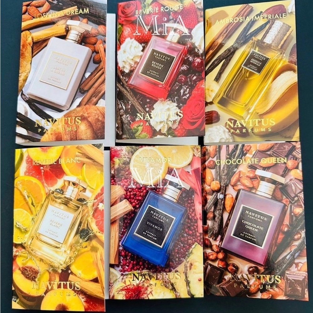 NAVITUS Parfums Collection Sample Size (6pcs - 2ml each)